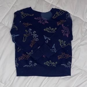 Dino sweatshirt. Cat and Jack 3T.